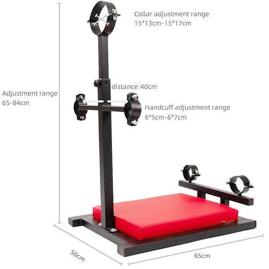 THORN GARDEN™ bdsm bondage board with metal cuffs - free shipping