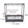 Compact Restraint Bed
