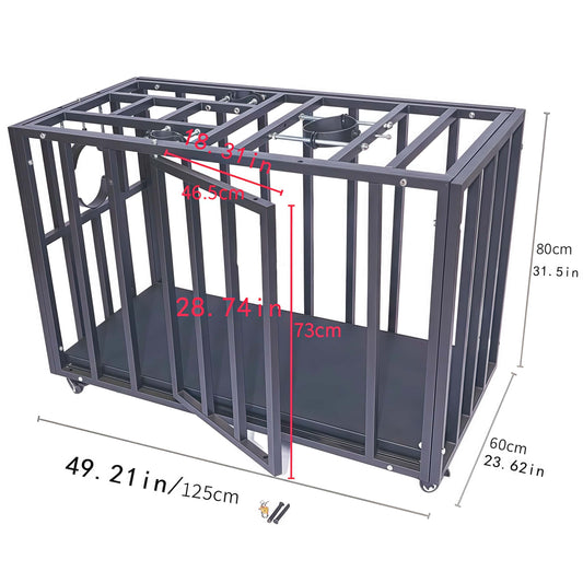 THORN GARDEN™ Bdsm Metal Confinement Cage - Free shipping