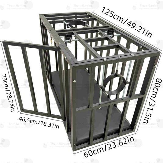 Bdsm قفص حديدي للحجز