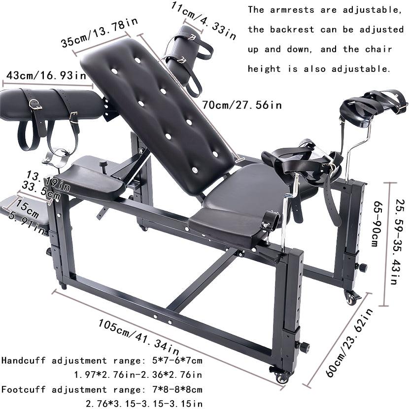 Flogging Chair BDSM Furniture - Premium Bondage Benches, Chairs & Swings | THORN GARDEN