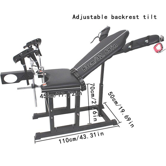 THORN GARDEN™ Thick leather bdsm chair - Free Shipping