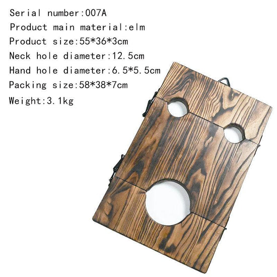 THORN GARDEN™ ELM wooden pillory and free shipping