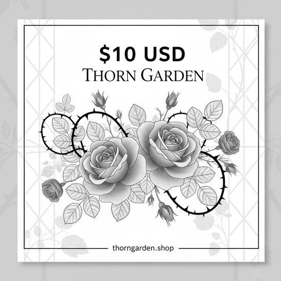 THORN GARDEN $10 礼品卡