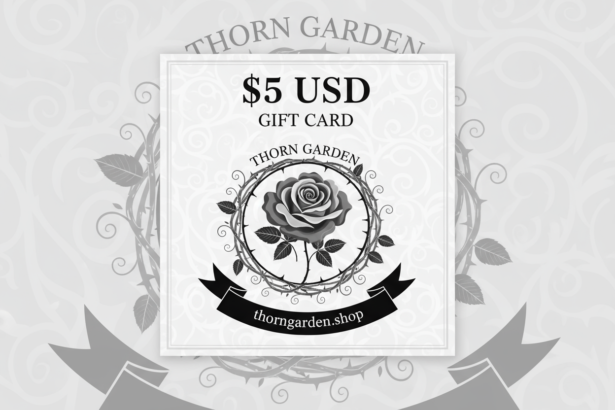 THORN GARDEN $5 礼品卡