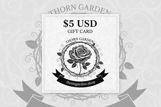 THORN GARDEN $5 礼品卡