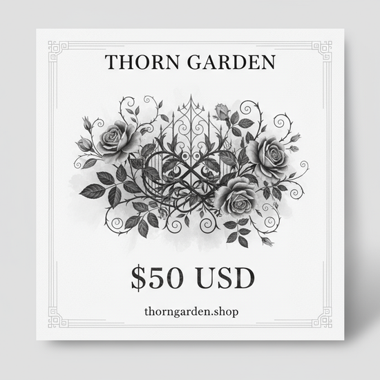 THORN GARDEN $50 礼品卡