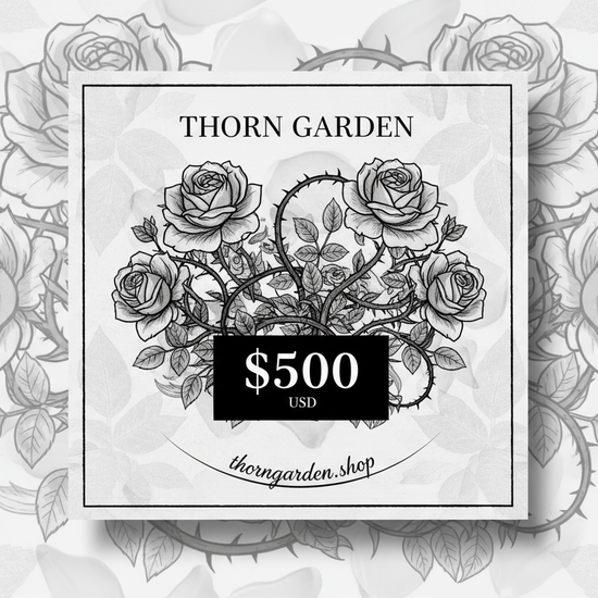 THORN GARDEN $500 礼品卡