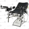 Studio product side overview view of the THORN GARDEN Electric Gyno Bondage Chair Custom showcasing the electric sex machine, medical tray, and heavy-duty frame structure against a clean white background