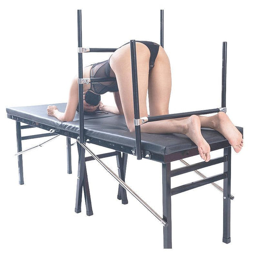 THORN GARDEN™ Monitoiminen BDSM-sänky rautaputkilla